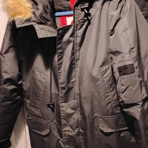 Men's Gray Canada Triple Goose Winter Parka